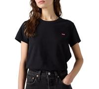 Levi's Women's The Perfect Tee- Core Chesthit Logo T-Shirt, Mineral Black, S