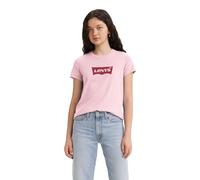 Levi's Women's The Perfect Tee- Large Batwing Logo T-Shirt, Bw Clr Ext Chalk Pin, XXS