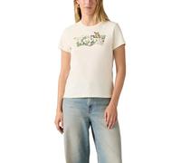 Levi's Damen The Perfect Tee T-Shirt, Daisy Bw Egret, S