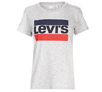 Levi's Women's The Perfect Tee T-Shirt, Large Batwing Logo T-Shirt (Pack of 1)