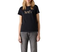 Levi's Women's The Perfect Tee T-Shirt, LSE_Leopard Logo Che, S