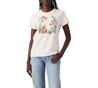 Levi's Women's The Perfect Tee T-Shirt, Rose Garden Bw Art O, XL