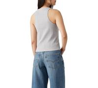 Levi's Women's Vacationer Ribbed Tank Top Starstruck Heather Grey Grey XS