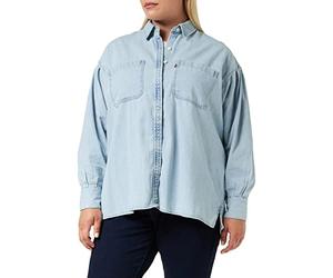 Levi's Women's Villa Tunic Shirt Collision Course 1 (Blue) L