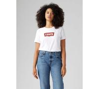Levi's Womens Vintage Bw W Co White Graphic Print Iconic T-Shirt