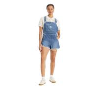 Levi's Women's Vintage Shortall MED Indigo-Worn in, Mend Me Not, M
