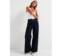 Levi's for woman. A8701-0007 Jeans XL Straight navy (30/29), Casual, Cotton, Denim
