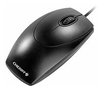 Levitantes Black optical mouse PS/2-USB with high precision and ergonomic design, ideal for work and daily use on computers.