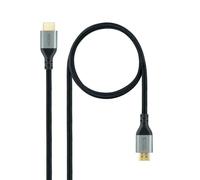 Levitantes HDMI Cable - Ultra HS Certified 2.1 Cable, Male to Male, 2 Meters, High Speed, Ideal for 4K and 8K Video, Black, Durable and Flexible.*