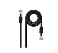Levitantes Network Cable - Cat.7 LSZH SFTP PIMF AWG26 Cable, Black, 30 cm, High Speed, Shielding for Interferences, Ideal for Fast Connections.*