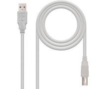 Levitantes USB 2.0 Type A to USB Type B Cable Nano Cable for Printer 1.8 m Cable Beige A/M-B/M