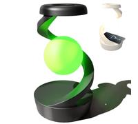 Levitating Ball Light with Wireless Charger, 360° Floating & Spinning 3D Moon Lamp, RGB Night Light, Zero-Gravity Floating Desk Toy for Decoration and Gifts