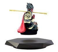 Levitating Display, Black Myth Levitating Magnetic Display Stand 360°Auto Rotating Floating Figure Levitating Desk Decor Magnetic Levitation Platform for Kids, Adults, Collectors