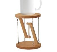 Levitating Science Toy - Floating Wooden Figure Scientific Theme | Cool Stress Relief Toys - Indoor Home Office Party Door Porch Table Corner Room