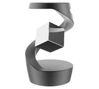 Levitation Toy, Metal Rotating Sculpture, Magnetic Table Ornament with Floating Effect, Creative Art, Stress Relief Gadget with Stylish Design, Domi Accessory