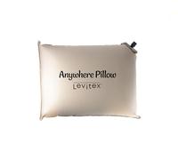 Levitex Anywhere Compressible Travel Pillow - Lightweight, Compact Pillow for Side and Back Sleepers - Includes Travel Pouch and Puncture Repair Kit (Extra Large - 14cm)