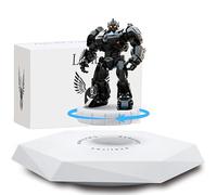 LEVITEXA Nimbus Levitating Display - Floating Display, Levitating Display Stand, Levitating Decor, Magnetic Display, Magnetic Levitation for Figures and Toys White