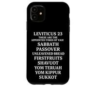 Leviticus 23 Appointed Times Biblical Feasts Case for iPhone 11