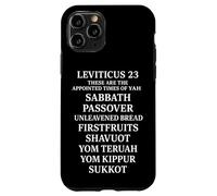 Leviticus 23 Appointed Times Biblical Feasts Case for iPhone 11 Pro