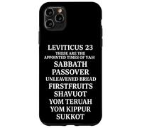 Leviticus 23 Appointed Times Biblical Feasts Case for iPhone 11 Pro Max