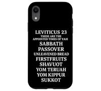 Leviticus 23 Appointed Times Biblical Feasts Case for iPhone XR
