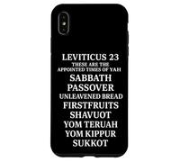 Leviticus 23 Appointed Times Biblical Feasts Case for iPhone XS Max