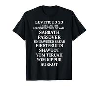Leviticus 23 Appointed Times Biblical Feasts T-Shirt