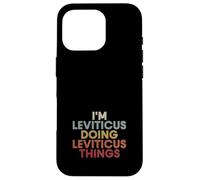Leviticus Name Leviticus Personalized Name First Given Case for iPhone 16 Pro