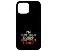Leviticus Name Leviticus Personalized Name First Given Case for iPhone 16 Pro Max