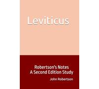 Leviticus: Robertson's Notes