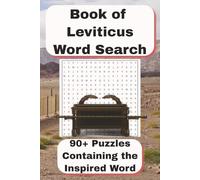 LEVITICUS WORD SEARCH (KJV) - COMPLETE BOOK EDITION: 93 Challenging Puzzles + Answers | 186 Pages | Every Unique Word from the Book of Leviticus (3+ ... Every Word. A Scripture Puzzle Journey.)