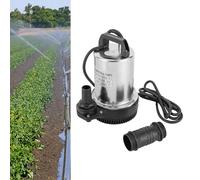 Levkitch DC 12V Submersible Water Pump Solar Water Pump with 3 Meters Cable 160W Powered Pumps Drain Water from Garden Pond Swimming Pool 20FT Lift