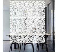 Levkitch Hanging Room Divider,12Pcs White Hanging Panels,Thin PVC Screen Panel,for Living Room Bedroom Home Decoration