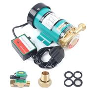 Levkitch Hot Water Booster Pump,Circulating Pumps Circulation Pump Electric 120W 25l/min Hot Cold Water Pressure Pump for Shower Domestic Garden