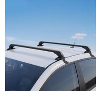 Levkitch Railing Roof Bars For Cars With Locks, Aluminium, Locking, 100cm Universal Roof Rack Cross Bars, 45-75kg Load Capacity