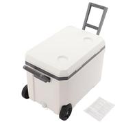 Levkitch Wheeled Cooler with Handle 45L,24H Cold Storage&1-3H Warm Keeping