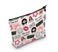 LEVLO 2025 Concert Tour Makeup Bag Dance Pop Hip-hop Music Cosmetic Bag Singer Songwriter Fans Gift for Her, 1035, Daily