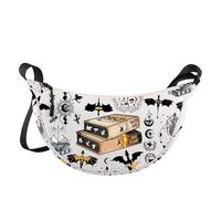 LEVLO 4th Wing Crossbody Bag Dragon Rider Gift Iron Flame Dragon Rider Shoulder Bag 4th Wing Bookish Merch, 4wing Jz Bag, 5.7 x 0.59 x 8.46 inches