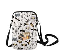 LEVLO 4th Wing Crossbody Bag Dragon Rider Gift Iron Flame Dragon Rider Shoulder Bag 4th Wing Bookish Merch, 4wing C Bag, M