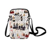 LEVLO Alison Crossbody Bag Spencer & Hannah & Aria & Emily Fans Gift Alison Dilaurentis Shoulder Bag Little Liars Merch, Kisses C Bag