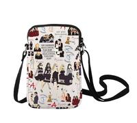 LEVLO Alison Crossbody Bag Spencer & Hannah & Aria & Emily Fans Gift Alison Dilaurentis Shoulder Bag Little Liars Merch, Kisses C Bag