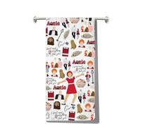 LEVLO Annie Broadway Musical Kitchen Towel Annie & Will Stacks Fans Gift Orphan Annie Tea Towel Annie Broadway Musical Housewarming Gift (Annie Towel)
