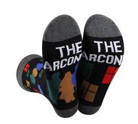 LEVLO Arconia Windows Socks Only Murders Gift Kono & Mabel & Oliver & Charles Merchandise For TV Show Fans, The Arconia Sock, One Size