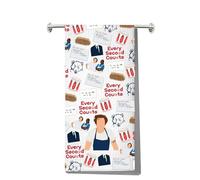 LEVLO Bear Carmy Kitchen Towel Carmy Fans Gift Yes Chef Carmy Tea Towel Carmy Lover Housewarming Gift (Every Second Towel)