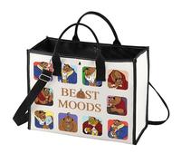 LEVLO Bell & Beast Tote Gift Bag, Bella & Beast Fans, Beast Mood LT M