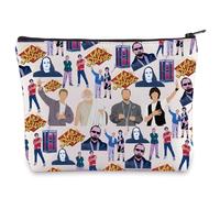 LEVLO Bill and Ted Makeup Bag Bill &Ted Fans Gift Bill & Ted Be Excellent to Each Other Toiletry Ba Bill &Ted Movie Merch W Y L D Bag