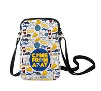 LEVLO Bonnie Musical Crossbody Bag Beverley Fans Gift Welcome To The Rock Drama Shoulder Bag, Come Away C Bag