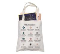 LEVLO CBT Counsellor Teacher Psychologist Graduation Gift Cognitive Biases Mental Health Shopping Bag (Cognitive Biases)