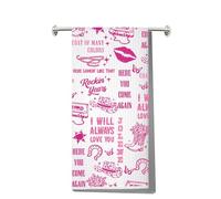 LEVLO Country Song Kitchen Towel Country Music Lover Gift Country Album Tea Towel Country Festival Fans Housewarming Gift (Always Love You)