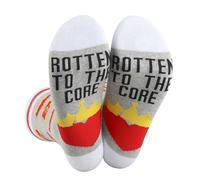 LEVLO Descendants Socks Descendants Fans Gift Rotten to the Core Mal Socks Descendants TV Show Merch, The Core Sock, One Size